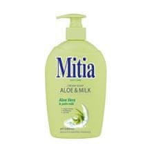 Mitia tekoče milo - aloja in mleko, 500 ml