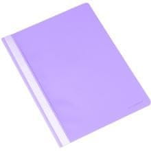 Plastični mape Q-Connect, A4, vijolične barve, 50 kosov