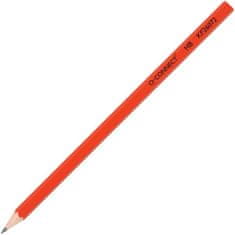 Grafitni svinčnik Q-Connect, HB, brez gume, 12 kosov