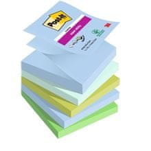 Post-It Z-flakes Super Sticky OASIS, 76x76 mm, 5 kosov