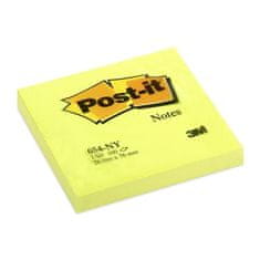 Post-It Listek, 76 x 76 mm, neonsko rumen, 6 kosov