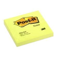 Post-It Listek, 76 x 76 mm, neonsko rumen, 6 kosov