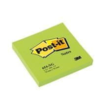 Post-It Listek, 76 x 76 mm, neonsko zelen, 6 kosov