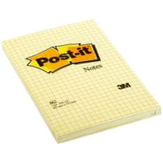 Post-It Podloga Post it, 101 x 152 mm, kvadratna, rumena