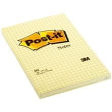 Post-It Podloga Post it, 101 x 152 mm, kvadratna, rumena