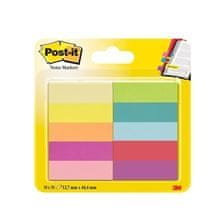 Post-It blazinice za označevanje, 12,7 x 44,4 mm, 10 barv