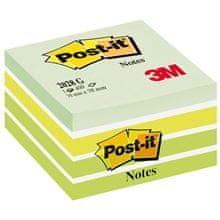 Post-It Listek 76 x 76 mm, zeleni odtenki