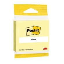 Post-It Listek, 76 x 76 mm, kanarčkasto rumene barve