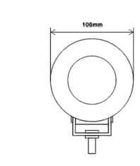 slomart 1857 Noxon-R25 bela LED lučka