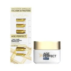 Loreal Paris Age Perfect 7 Day Cure Retightening Ampoules Set serum za obraz 7x1 ml + nočna krema za obraz 50 ml za ženske