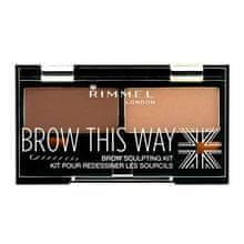 Rimmel Rimmel - Brow This Way Sculpting Kit - Set for the perfect eyebrow 2.4 grams 