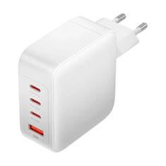 Vention Polnilec, Vention, FEIW0-EU, 3xUSB-C, USB- A, 140W/140W/30W/18W, GaN (bel)