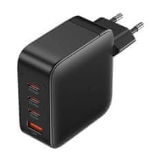 Vention Polnilec, Vention, FEIB0-EU, 3xUSB-C, USB- A, 140W/140W/30W/18W, GaN (črn)