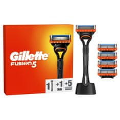 Gillette Brivnik Fusion5 za moške, 1 brivnik, 5 kosov nadomestnih glav