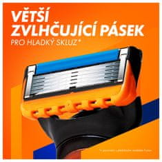 Gillette Brivnik Fusion5 za moške, 1 brivnik, 5 kosov nadomestnih glav