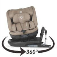 Coccolle Otroški avtosedež 0-36 kg 360 isofix 40-150 cm Coccolle Velsa Taupe brown