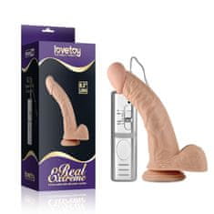 Ero 8.5"" Pravi ekstremni vibracijski dildo Flesh