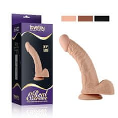 Ero 8.5"" Pravi ekstremni vibracijski dildo Flesh