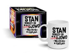 Ero HARDCORE MUGS - Vrč Boss 300ml - Stanje slabše oduj