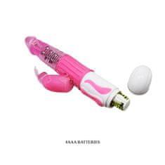 Miramarket BAILE- Fasination Vibrator Pink, 12 vibracijskih funkcij 4 funkcije vrtenja