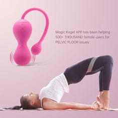 Ero Magic Motion - Smart Kegel Master Balls Pink