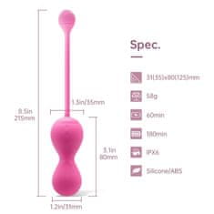 Ero Magic Motion - Smart Kegel Master Balls Pink