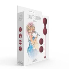 Ero Komplet vaginalnih kroglic Love Story Diva Wine Red