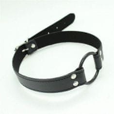 Ero Knebel-Easy Belt Ring Gag (nero)