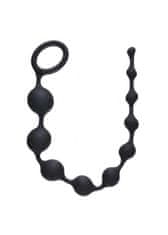 Ero Plug/kulki-Anal Beads Long Pleasure Chain Black