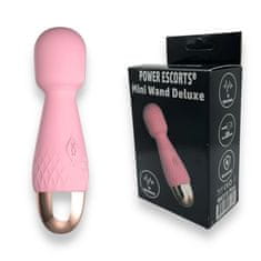 Ero Power Escorts - Mini Wand De Luxe Pink - 11,6 cm / 4,5 palca silikonska masažna palica