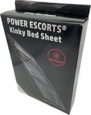 Ero Power Escorts - BR190 - Prevleka za posteljo Kinky Black - 160 x 227 CM