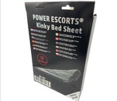 Ero Power Escorts - BR190 - Prevleka za posteljo Kinky Black - 160 x 227 CM