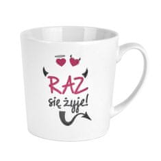 Miramarket CRAZY GIRL - NBC matt mug 480ml - Dobra dekleta gredo v nebesa....