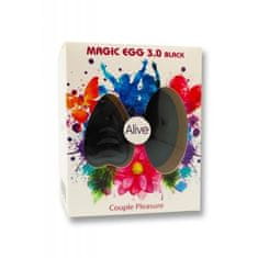 Ero Vibrator-Egg Daljinski upravljalnik Black AAA 3.0