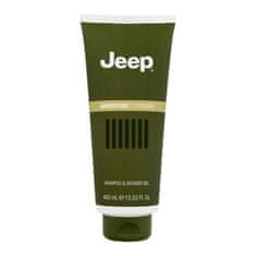 JEEP Adventure 400 ml šampon in gel za prhanje za moške