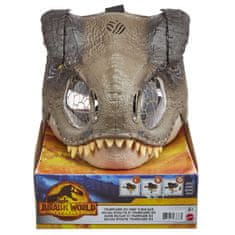 Jurassic World Jurski svet T-REX obrazna maska z zvoki