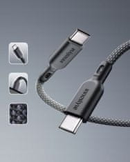 Innostyle INNOSTYLE USB-C HITRI POLNILNI KABEL ZA IPHONE SAMSUNG KEVLAR 240W 2M