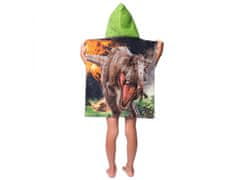 Jurassic World Jurassic World Otroška brisača s kapuco, pončo za fantka 50x115 cm OEKO-TEX 