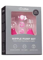 Ero Pompka-Pink Nipple Sucker Set