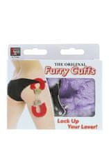 Ero DREAM TOYS HANDCUFFS WITH PLUSH LAVENDER