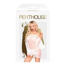 Ero Spodnje perilo-Lip smacker bela M/L PENTHOUSE