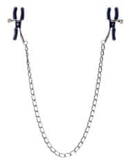 Ero Stimulator - Squeeze N Please Nipple Chain Silver