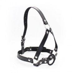 Ero Knebel-Imbracatura per testa con anello Head Harness+Ring Gag