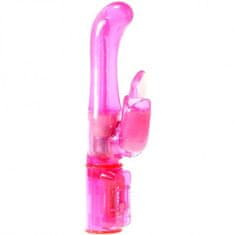 Ero G Tongue Rabbit Vibrator Pink OS