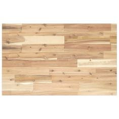 Vidaxl Kopalniški pult neobdelan 100x50x2 cm trden akacijev les