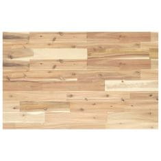 Vidaxl Kopalniški pult neobdelan 60x50x4 cm trden akacijev les