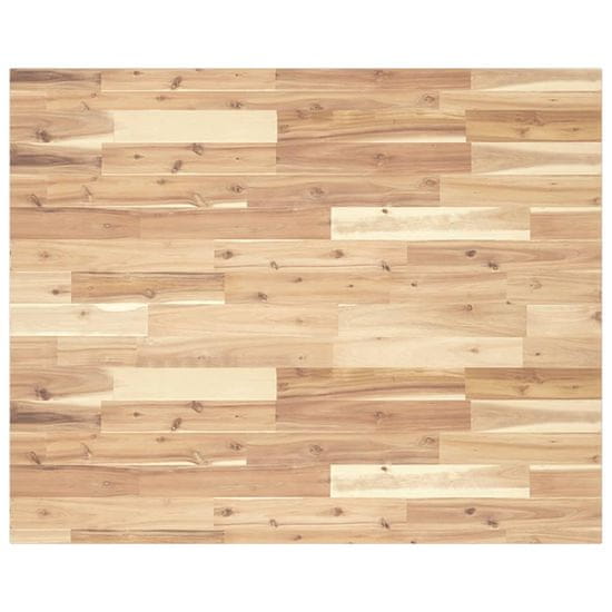 Vidaxl Mizna plošča neobdelana 100x80x2 cm trden akacijev les