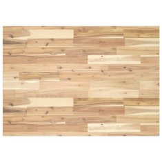Vidaxl Mizna plošča neobdelana 100x70x2 cm trden akacijev les
