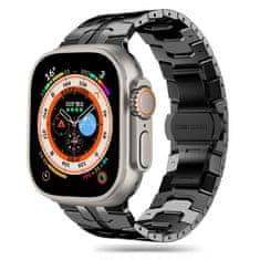 Tech-protect Stainless Line pašček za Apple Watch 42/44/45/49mm, black