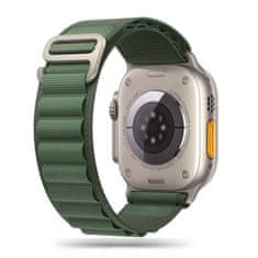 Tech-protect Nylon pašček za Apple Watch 42/44/45/49mm, military green